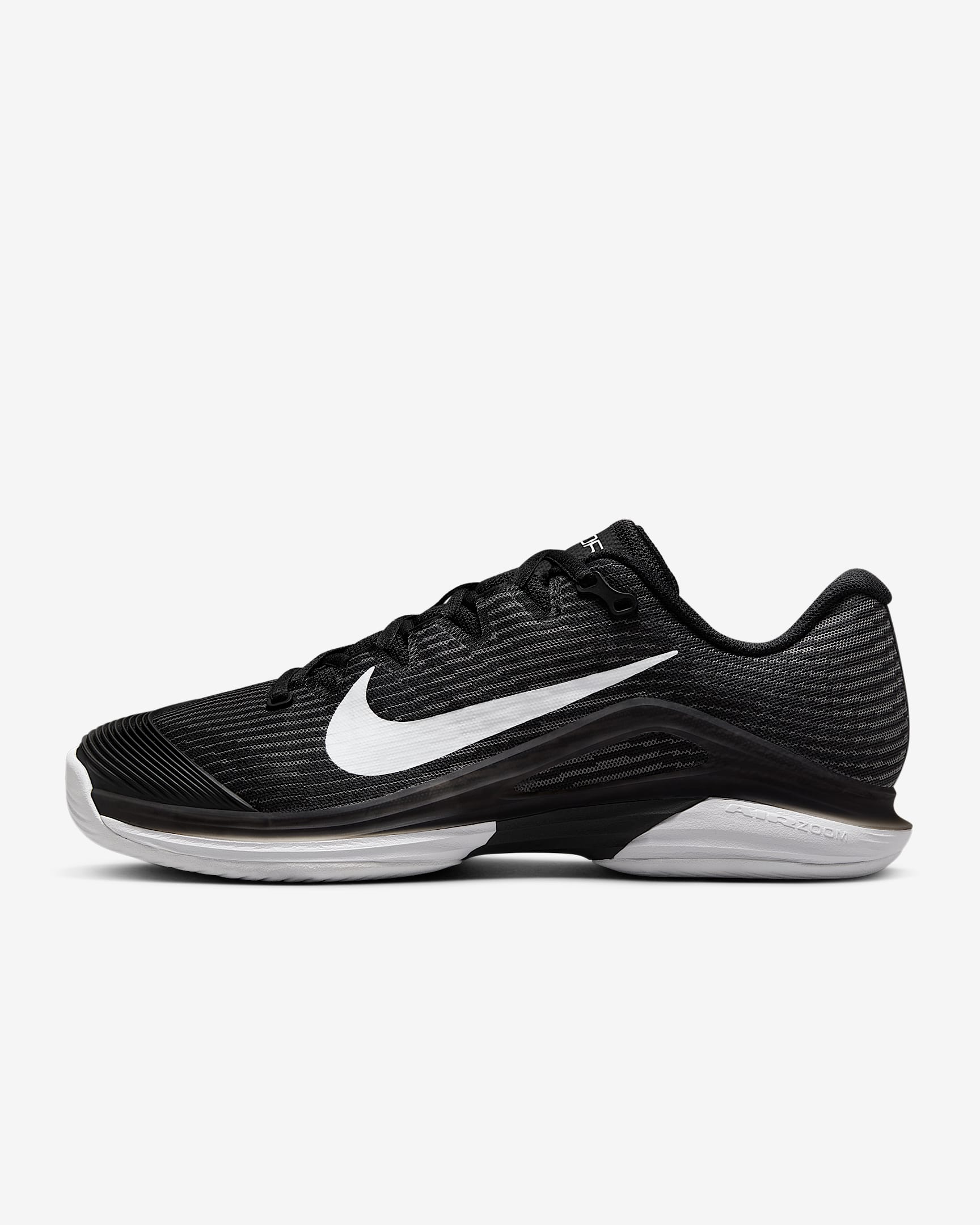 Nike Vapor 12 Tennisschuh für Hartplätze (Damen) – Schwarz/Dark Smoke Grey/Weiß