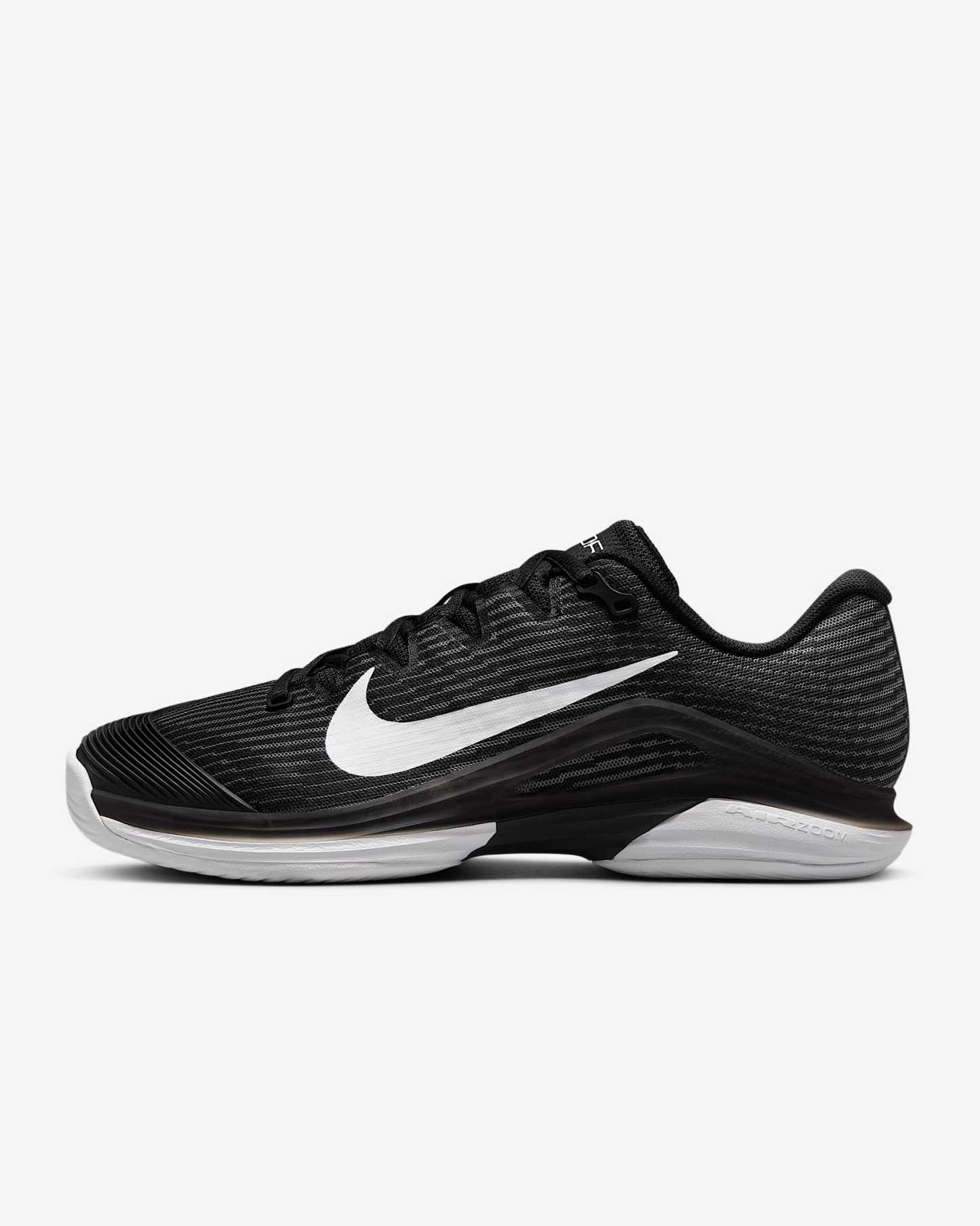 Nike Vapor 12 Tennisschuh für Hartplätze (Damen) – Schwarz/Dark Smoke Grey/Weiß
