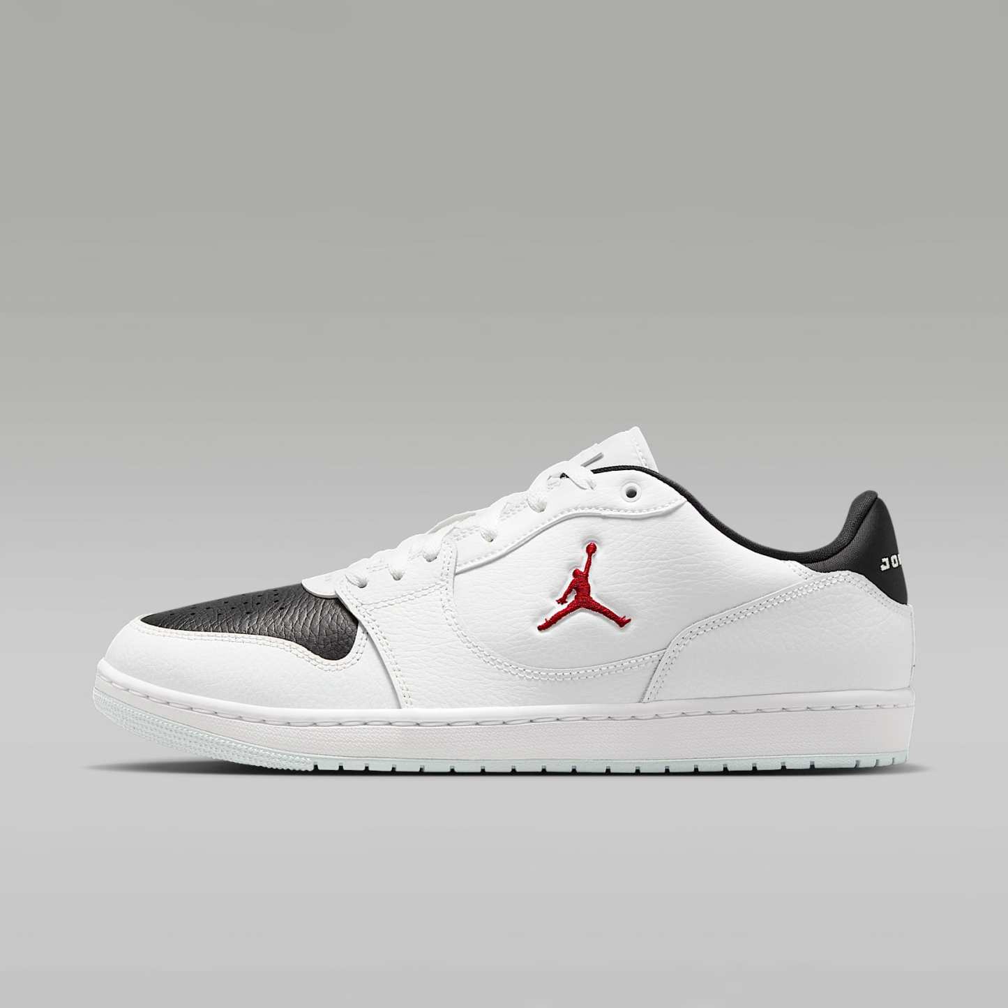 Jordan Court Connect Low Herrenschuhe – Weiß/Schwarz/Gym Red