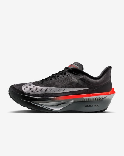 Nike Zoom Fly 6 Straßenlaufschuh für Wettkämpfe (Herren) – Schwarz/Bright Crimson/Wolf Grey/Metallic Silver