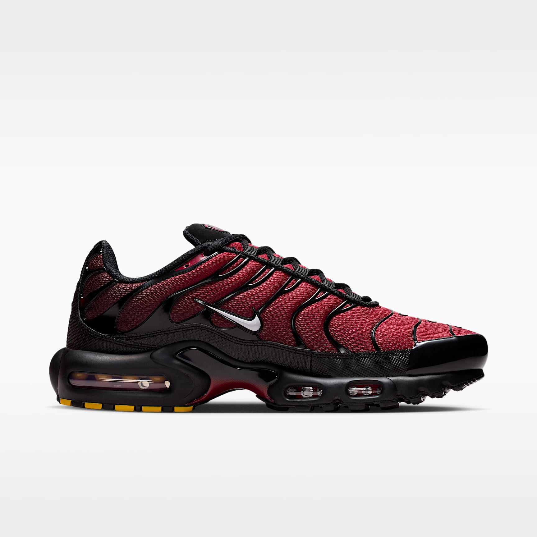 Nike Air Max Plus Schuh (Herren) – Tough Red/Schwarz/Mystic Dates/Grey Fog