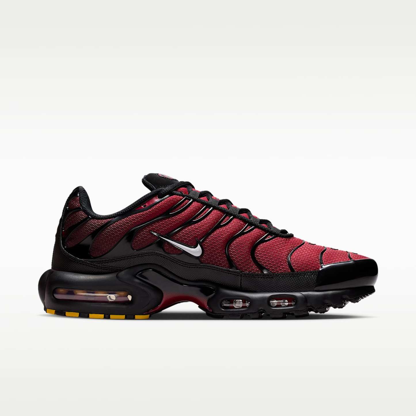 Nike Air Max Plus Schuh (Herren) – Tough Red/Schwarz/Mystic Dates/Grey Fog