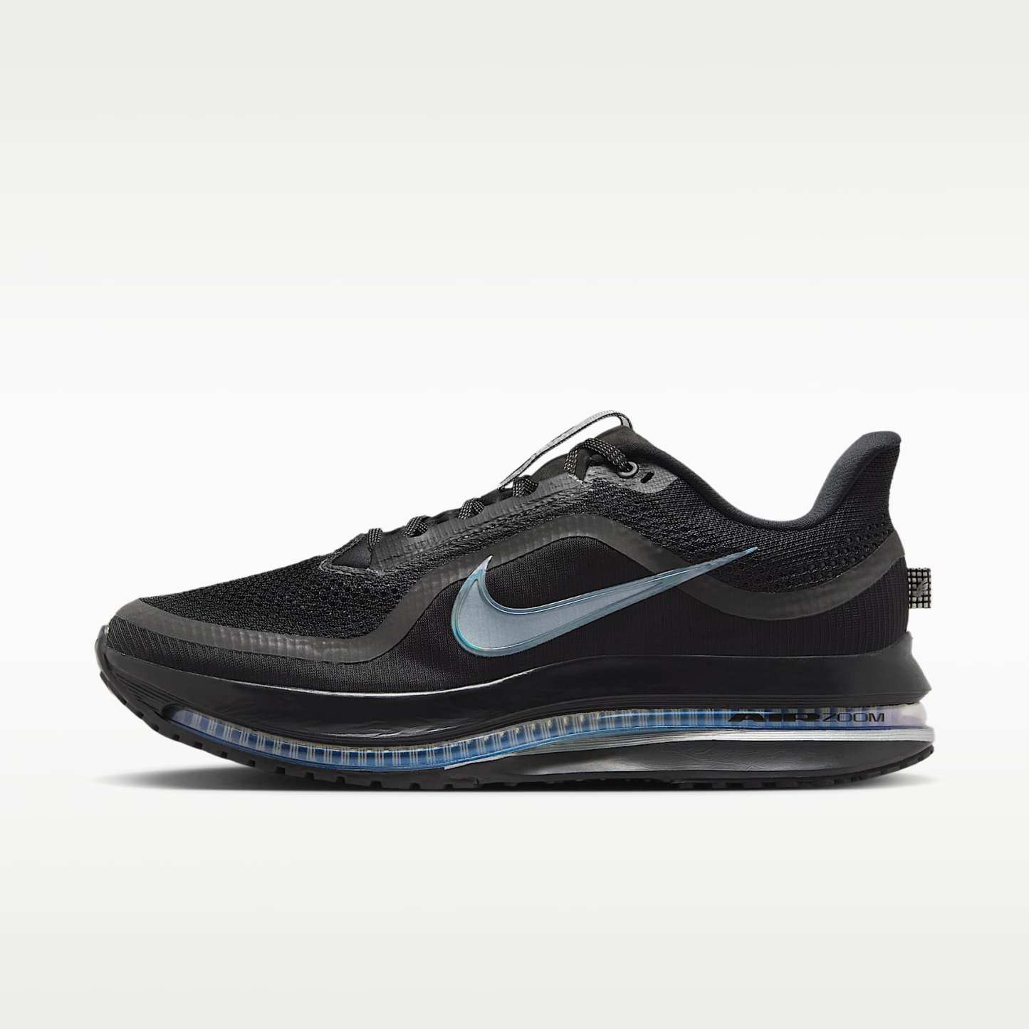 Nike Pegasus Premium Straßenlaufschuh (Herren) – Schwarz/Metallic Silver/Schwarz