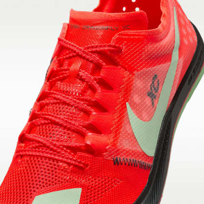 Nike Dragonfly XC Cross-Country-Spikes – Bright Crimson/Schwarz/Metallic Silver/Vapor Green