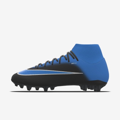 Nike Mercurial Superfly 11 Academy By You personalisierbarer High-Top-Fußballschuh für Kunstrasen – Multi-Color/Multi-Color [7228233061]