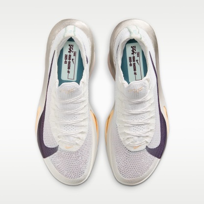 Nike Alphafly 3 Herren-Straßenlaufschuh für Wettkämpfe – Platinum Tint/Ocean Cube/Moon Particle/Purple Dynasty