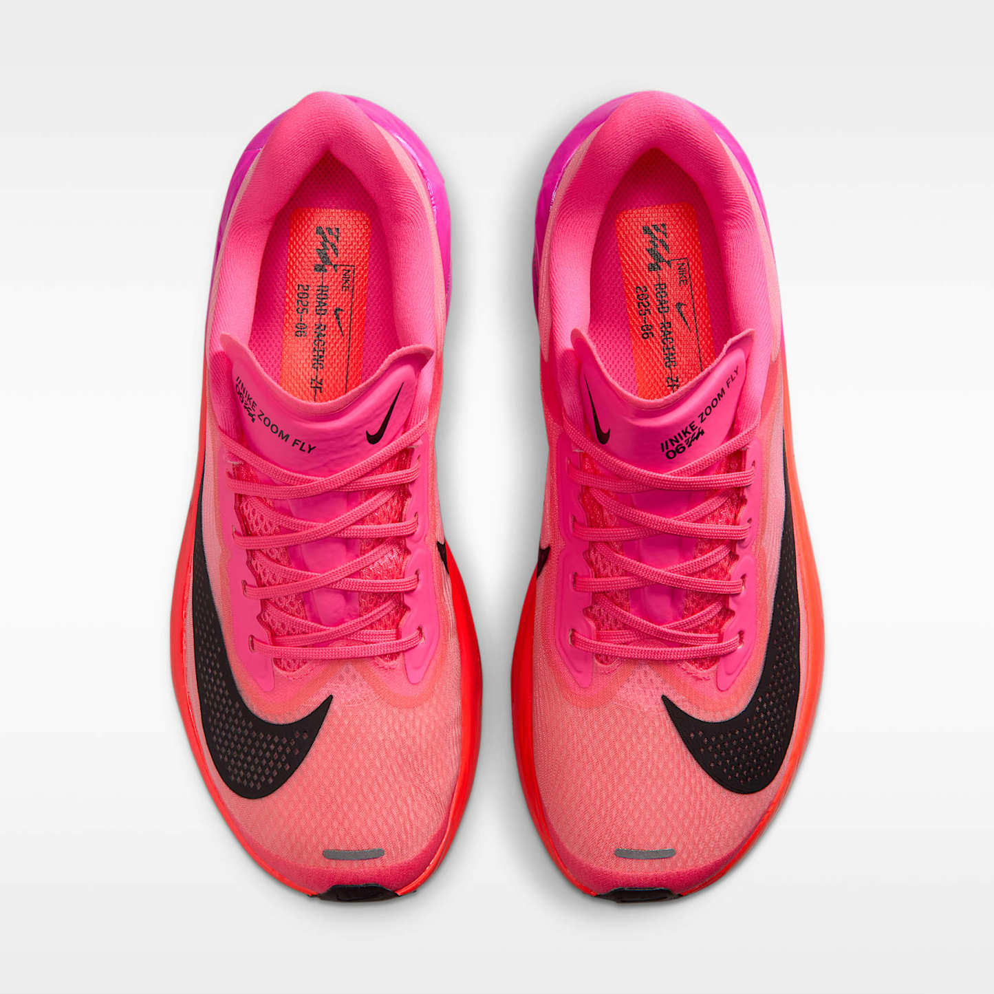 Nike Zoom Fly 6 Straßenlaufschuh für Wettkämpfe (Damen) – Hyper Pink/Laser Crimson/Fuchsia Blast/Schwarz