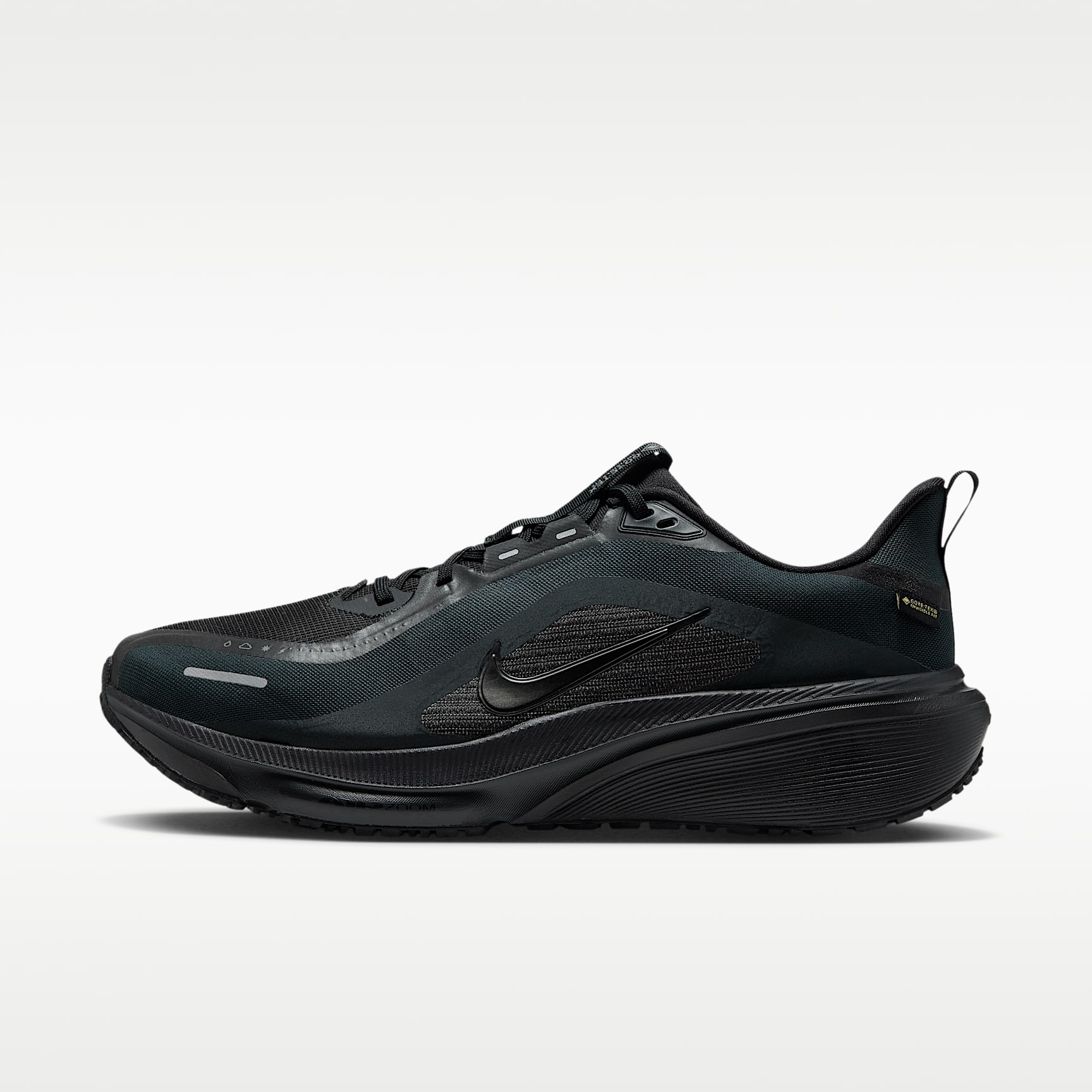 Nike Pegasus 42 GORE-TEX wasserdichter Straßenlaufschuh (Herren) – Schwarz/Off Noir/Dark Grey/Schwarz