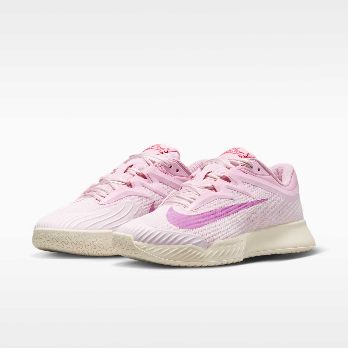 Nike Vapor Pro 3 Tennisschuh für Hartplätze (Damen) – Pearl Pink/Pink Foam/Chalk/Light Magenta