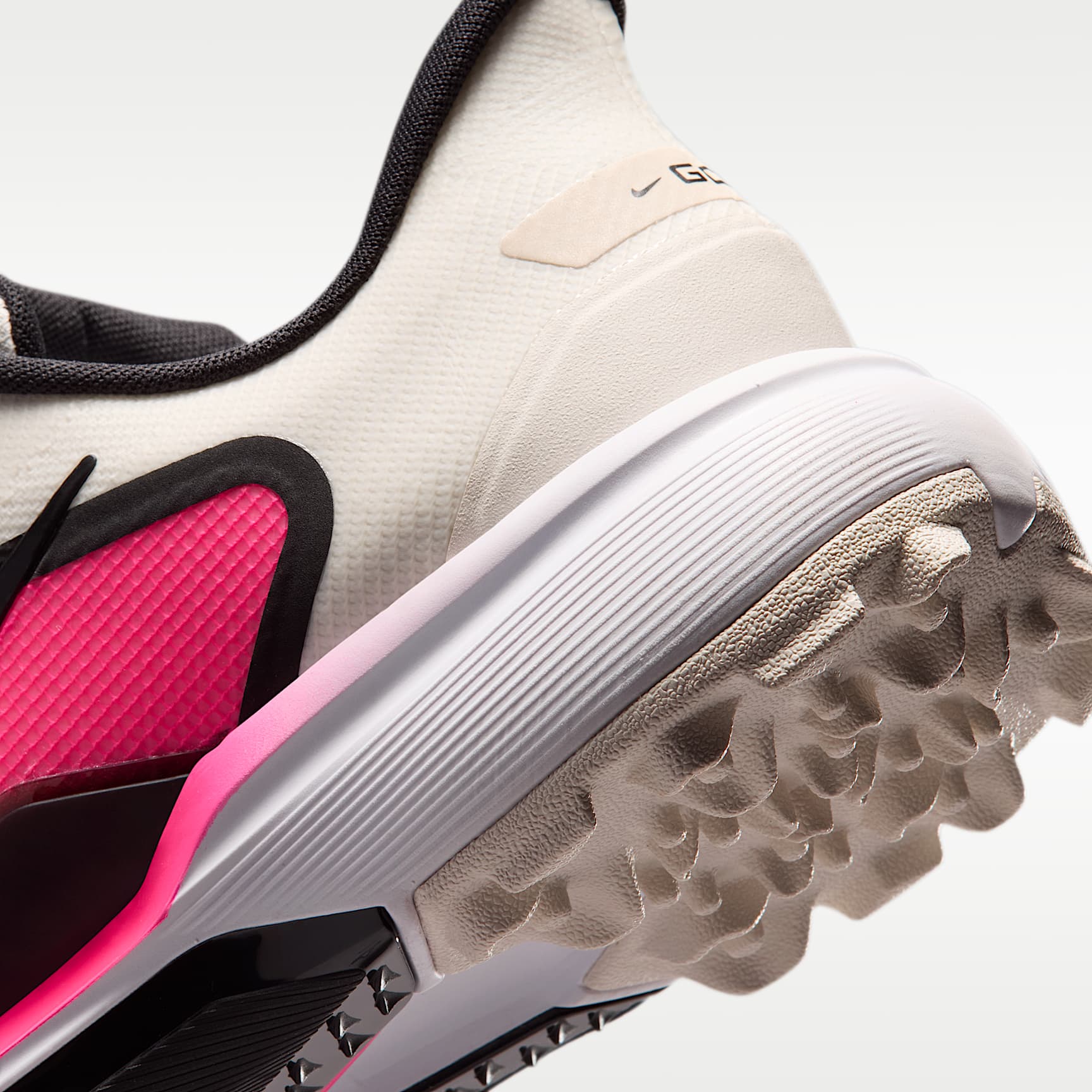 Nike Pegasus 1 G Golfschuh – Sail/Hyper Pink/Schwarz