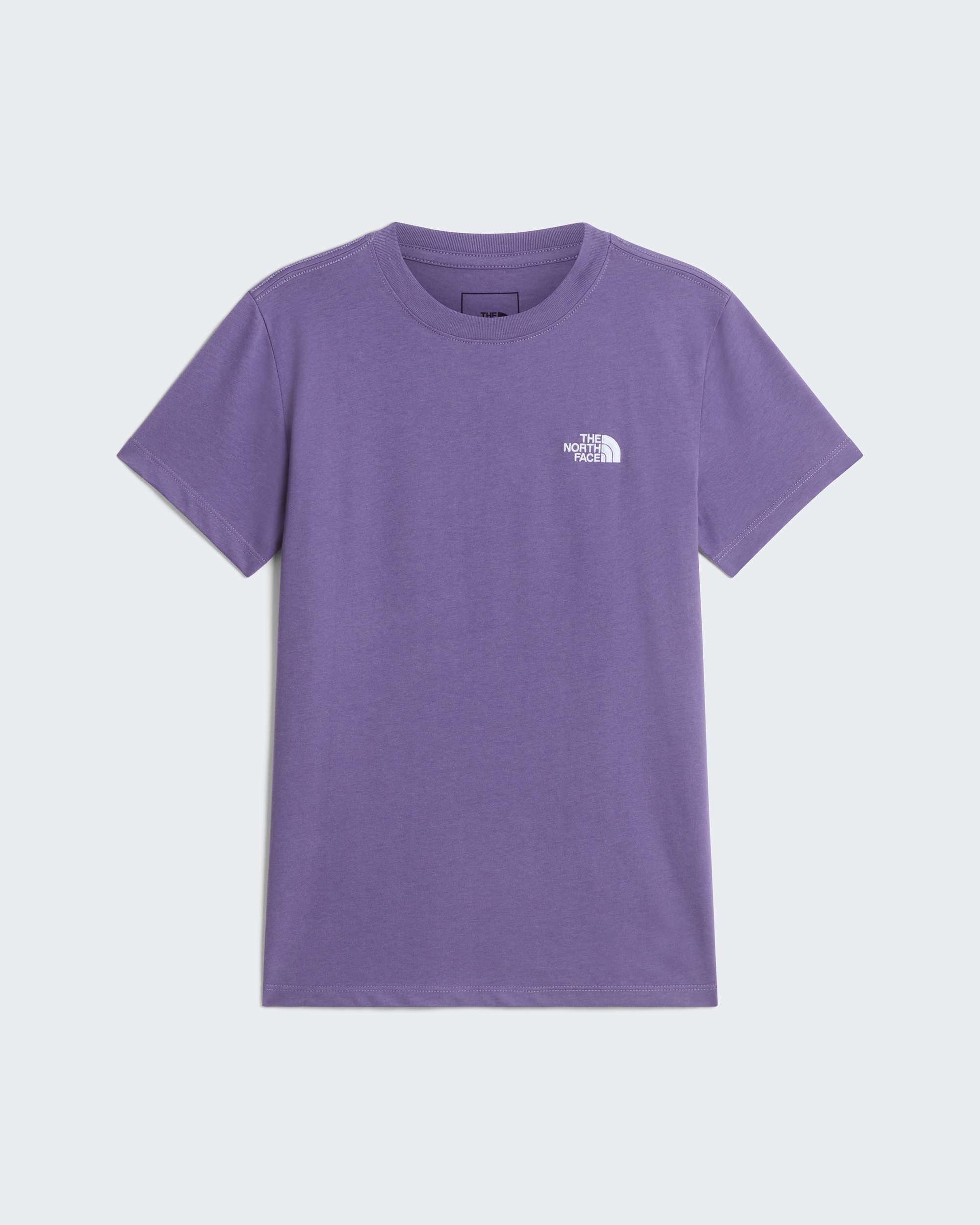 Evolution Simple Dome schmal geschnittenes T-Shirt für Damen – Grounded Plum