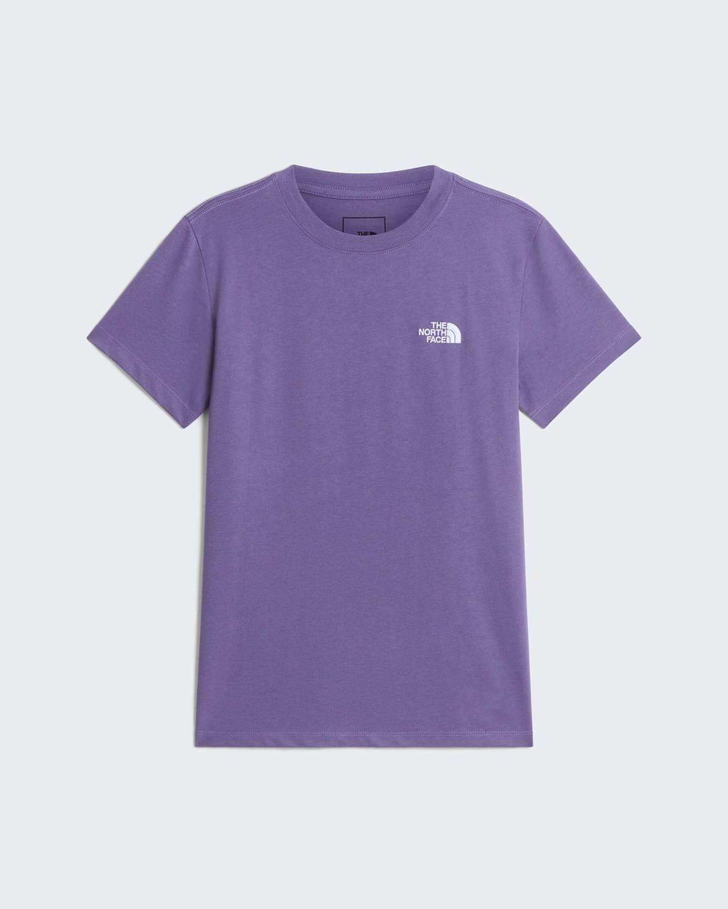 Evolution Simple Dome schmal geschnittenes T-Shirt für Damen – Grounded Plum