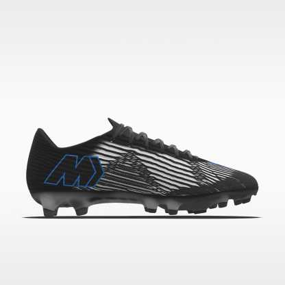 Nike Mercurial Superfly 11 Elite By You personalisierbarer Low-Top-Fußballschuh für Kunstrasen – Schwarz/Schwarz [4172670494]