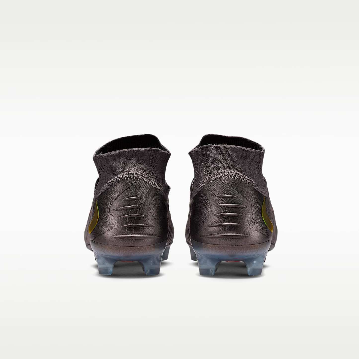 Nike Phantom 6 High Elite LV8 Fußballschuh für normalen Rasen – Medium Ash/Schwarz/Gold Amber