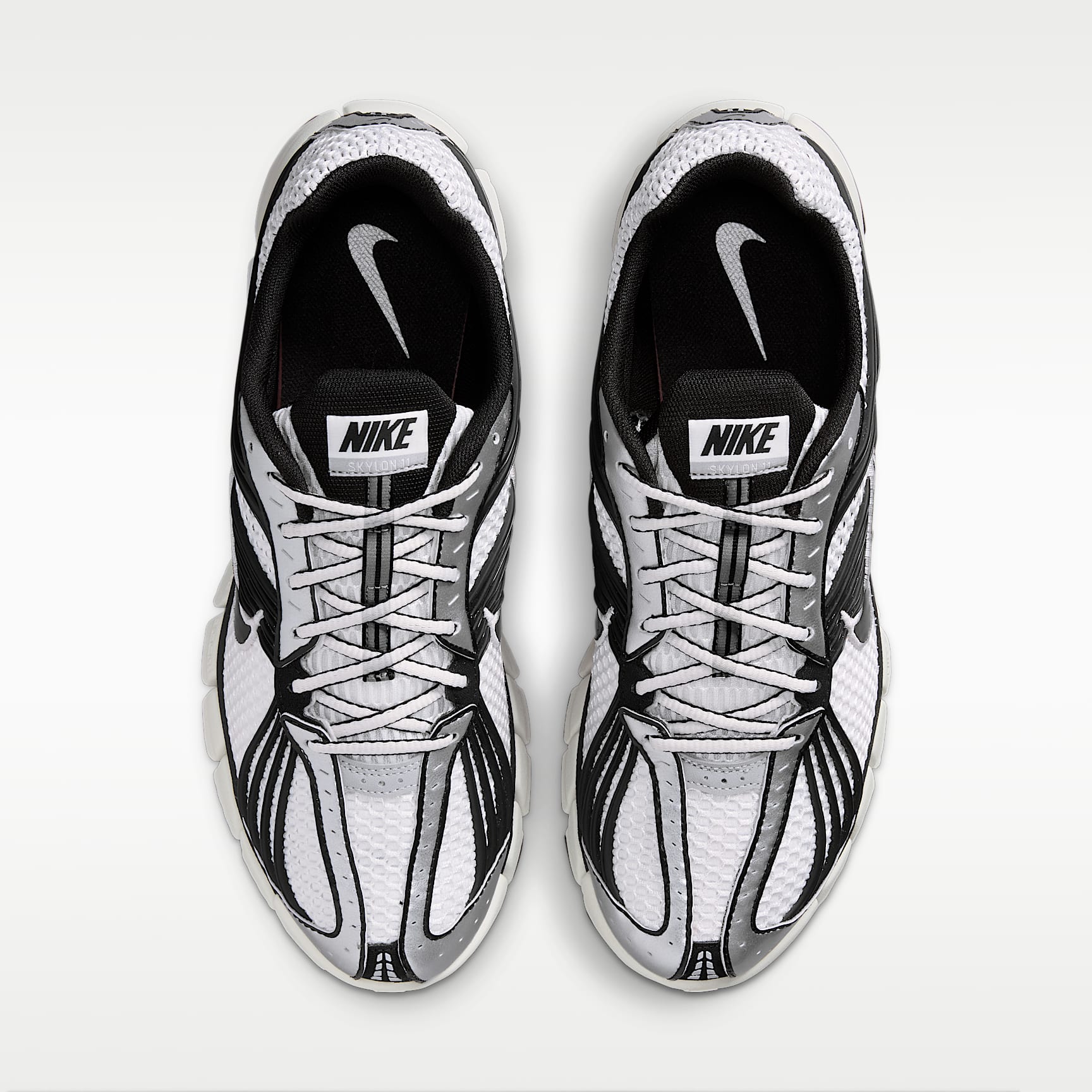 Nike Zoom Skylon 11 Schuh – Summit White/Schwarz/Light Smoke Grey/Metallic Silver
