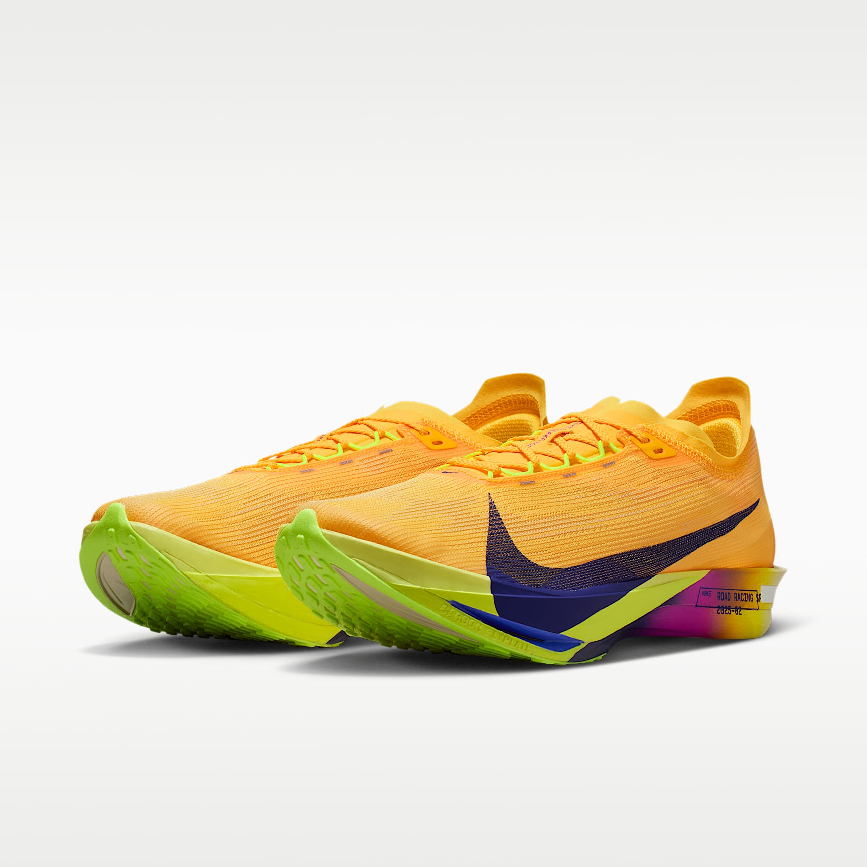 Nike Streakfly 2 Straßenlaufschuh für Wettkämpfe – Citron Pulse/Volt Ice/Hyper Violet/Indigo Burst