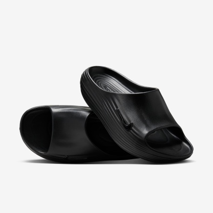 Nike ReactX Rejuven8 Slides (Herren) – Schwarz/Schwarz/Schwarz
