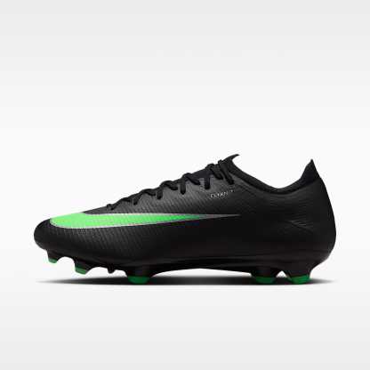 Nike Mercurial Vapor 17 Pro Low-Top-Fußballschuh für normalen Rasen – Schwarz/Schwarz/Illusion Green