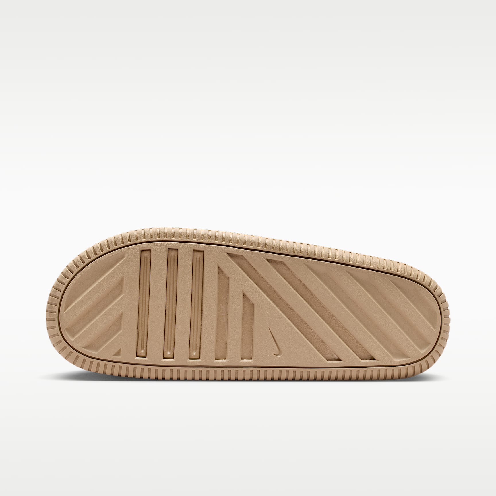 Nike Calm 2.0 Slides (Herren) – Linen/Linen/Linen