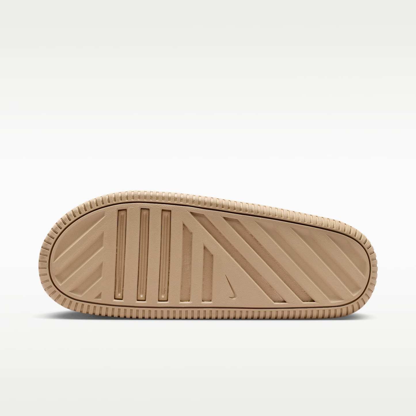 Nike Calm 2.0 Slides (Herren) – Linen/Linen/Linen