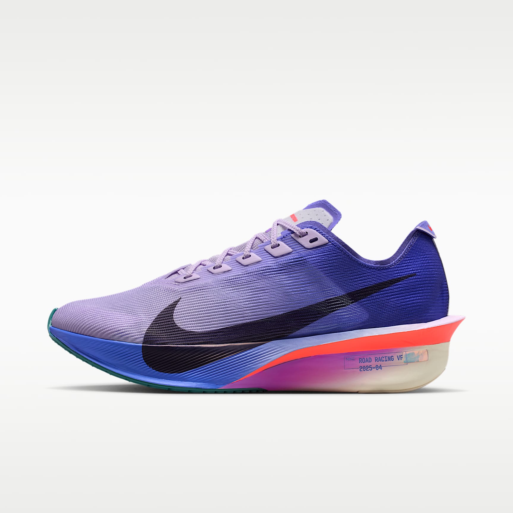 Nike Vaporfly 4 Straßenlaufschuh für Wettkämpfe (Damen) – Violet Mist/Persian Violet/Hot Lava/Purple Dynasty
