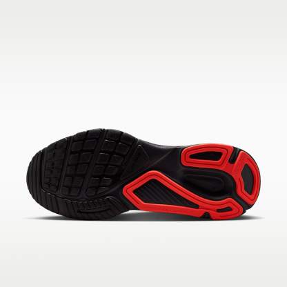 Nike Structure Plus Straßenlaufschuh (Herren) – Schwarz/University Red/Dark Smoke Grey/Bright Crimson