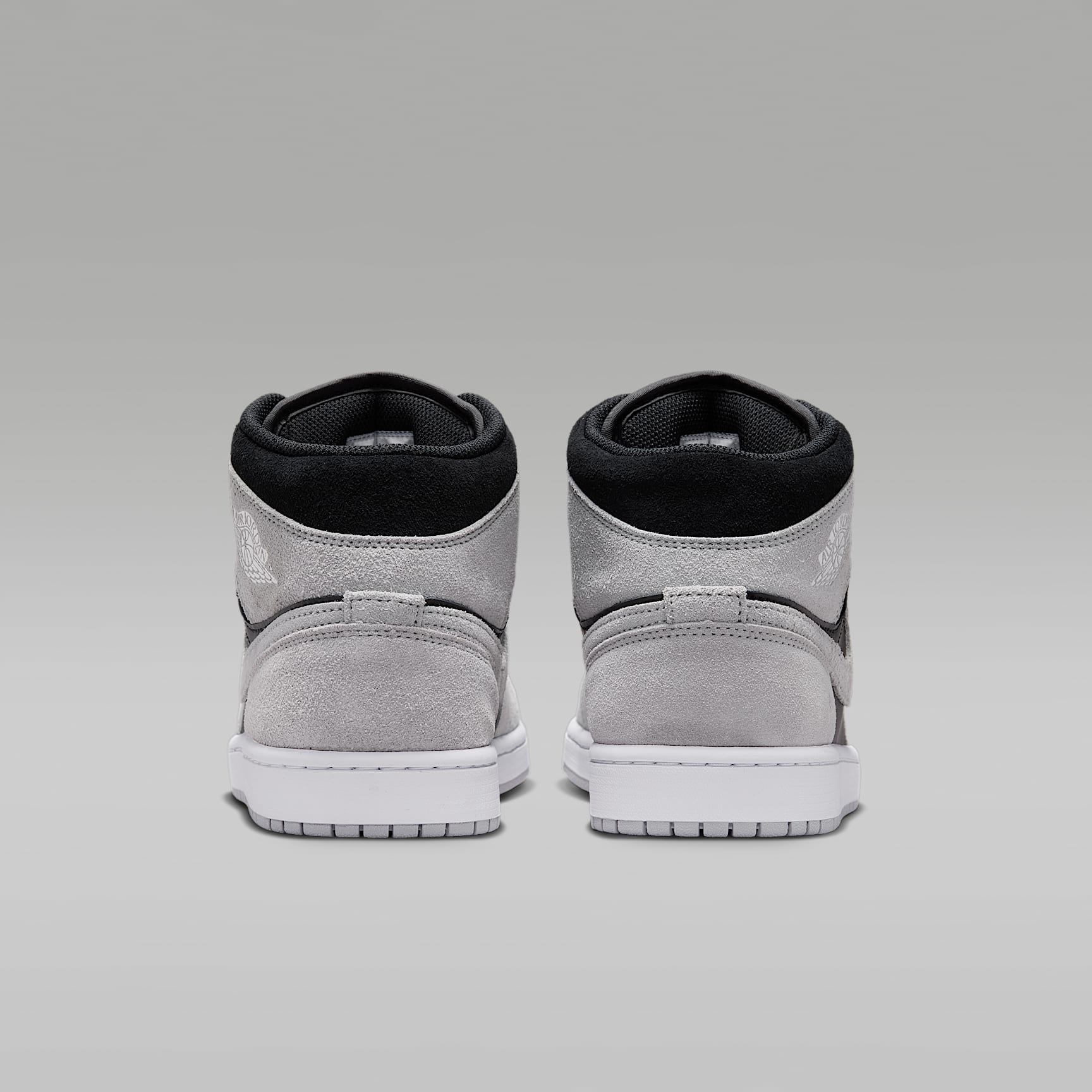 Air Jordan 1 Mid Herrenschuh – Light Smoke Grey/Schwarz/Weiß