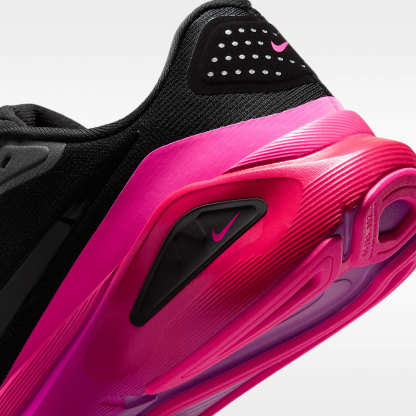 Nike Structure 26 Straßenlaufschuh (Damen) – Schwarz/Hyper Pink/Laser Crimson/Schwarz