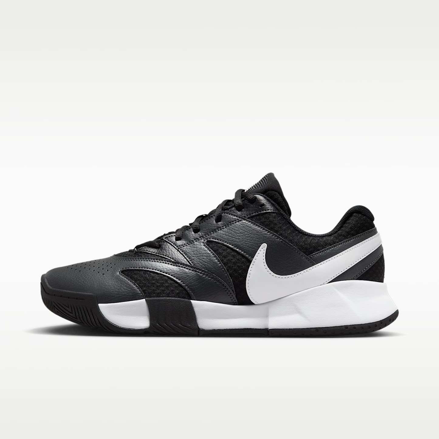 NikeCourt Lite 4 Herren-Tennisschuh – Schwarz/Anthracite/Weiß