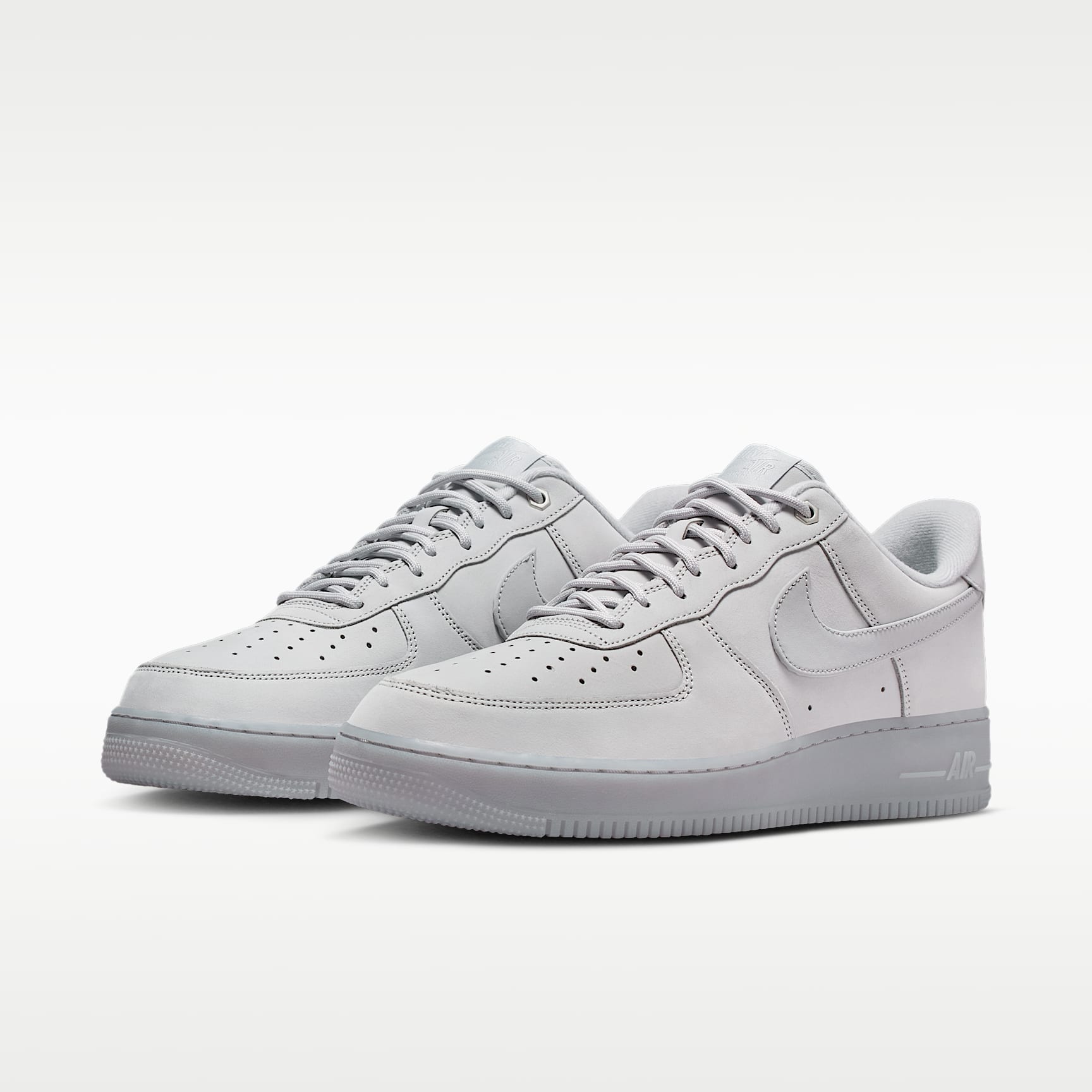 Nike Air Force 1 '07 WB Schuh (Herren) – Wolf Grey/Schwarz/Wolf Grey