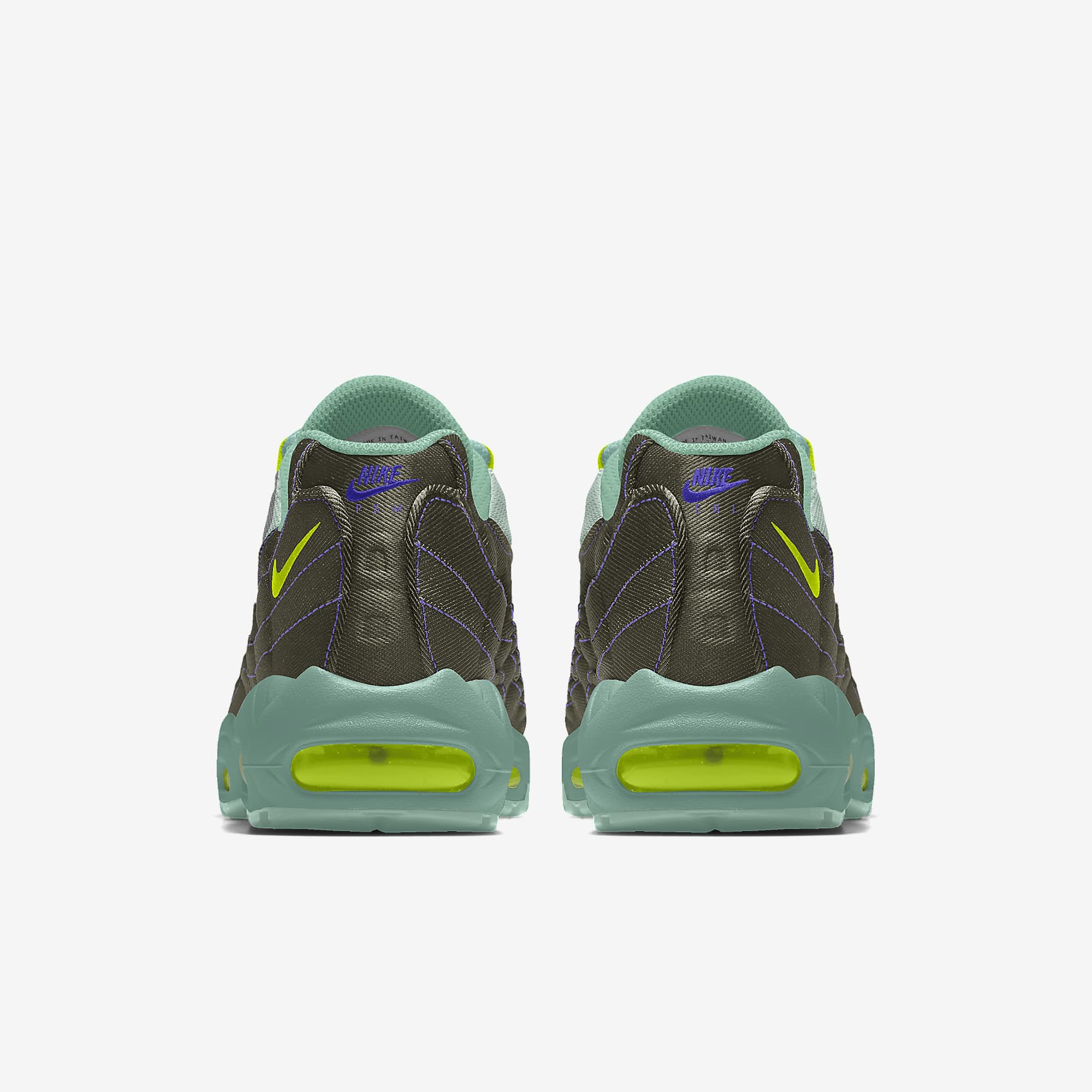 Nike Air Max 95 By You personalisierbarer Herrenschuh – Multi-Color/Multi-Color/Multi-Color/Multi-Color