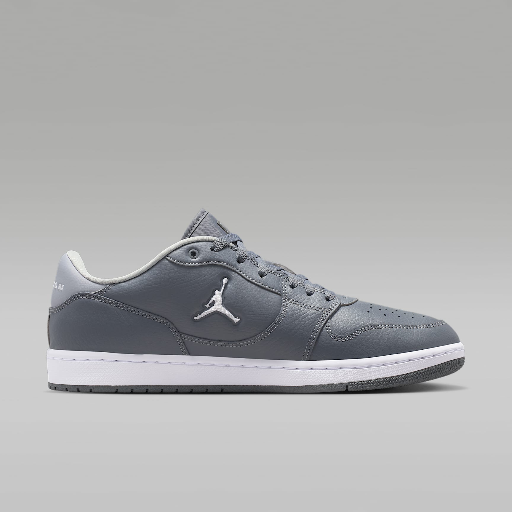 Jordan Court Connect Low Herrenschuhe – Smoke Grey/Weiß/Light Smoke Grey