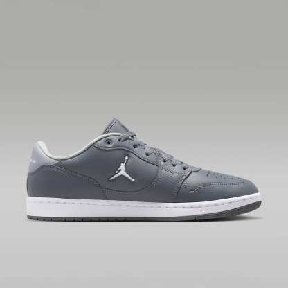 Jordan Court Connect Low Herrenschuhe – Smoke Grey/Weiß/Light Smoke Grey