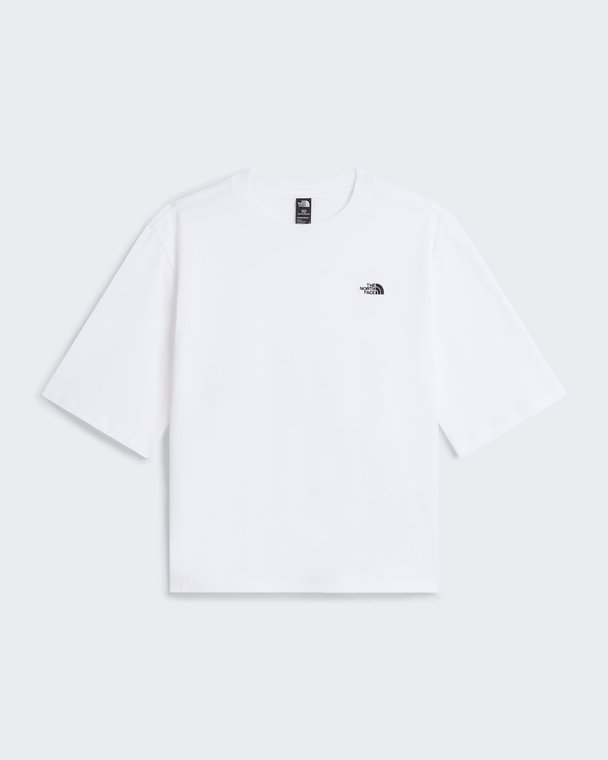TNF™ Essential Simple Dome Boxy T-Shirt mit lockerer Passform Damen – TNF White