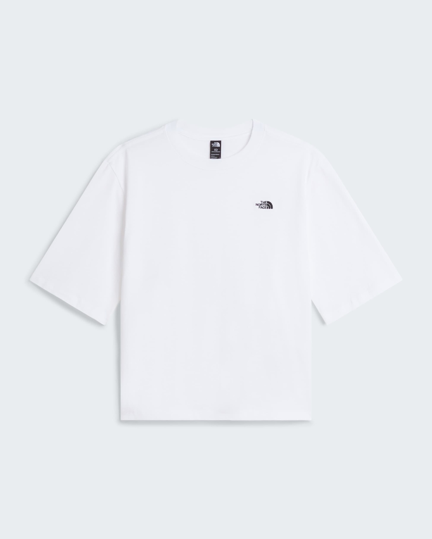 TNF™ Essential Simple Dome Boxy T-Shirt mit lockerer Passform Damen – TNF White