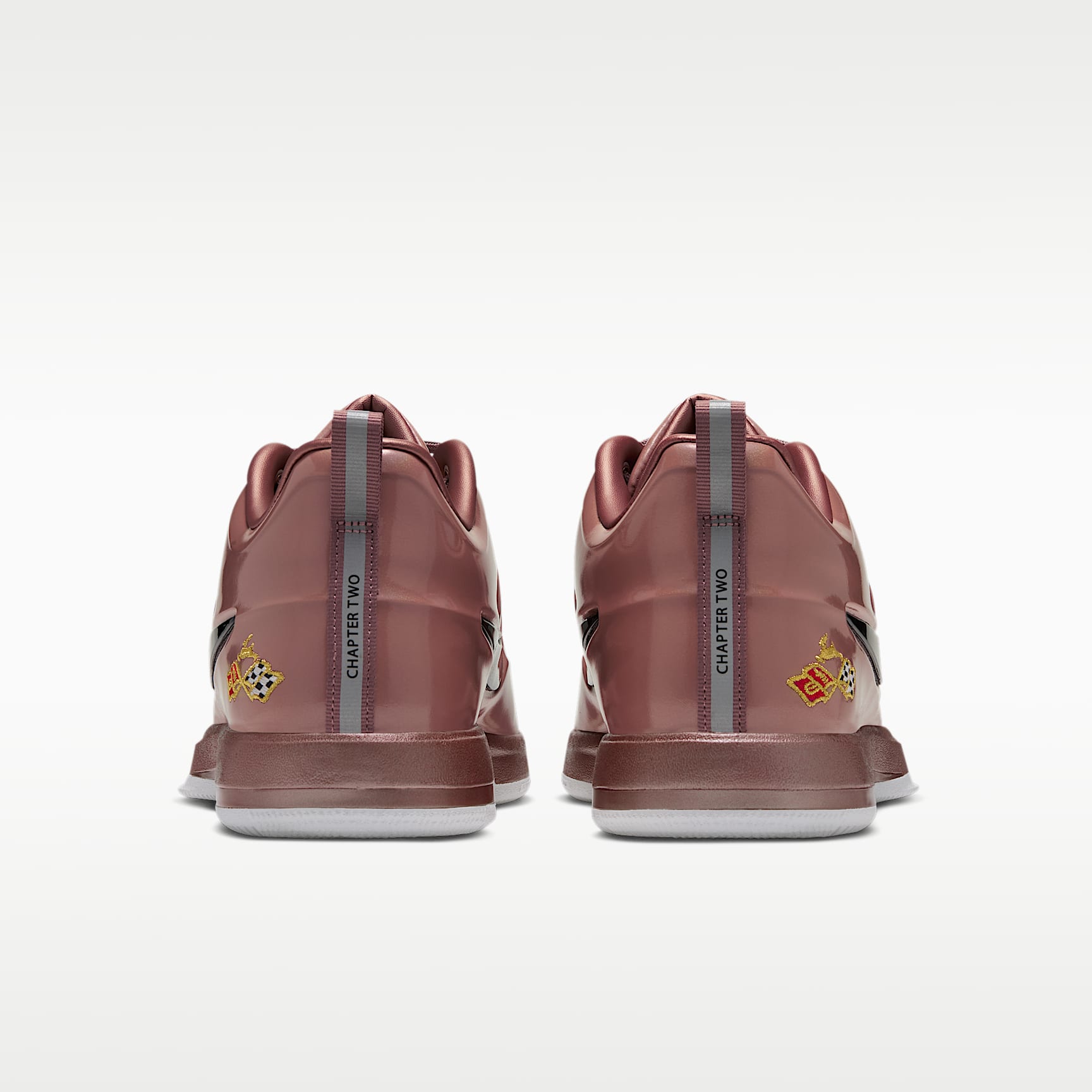 Book 2 x Chevy Basketballschuh – Metallic Red Bronze/Sail/Metallic Silver/Schwarz