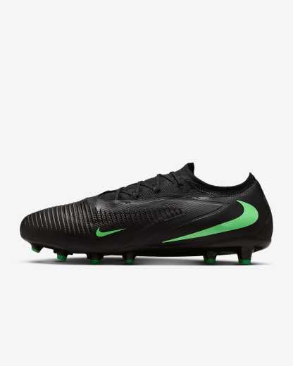 Nike Phantom 6 Low Pro Fußballschuh für Kunstrasen – Schwarz/Schwarz/Illusion Green