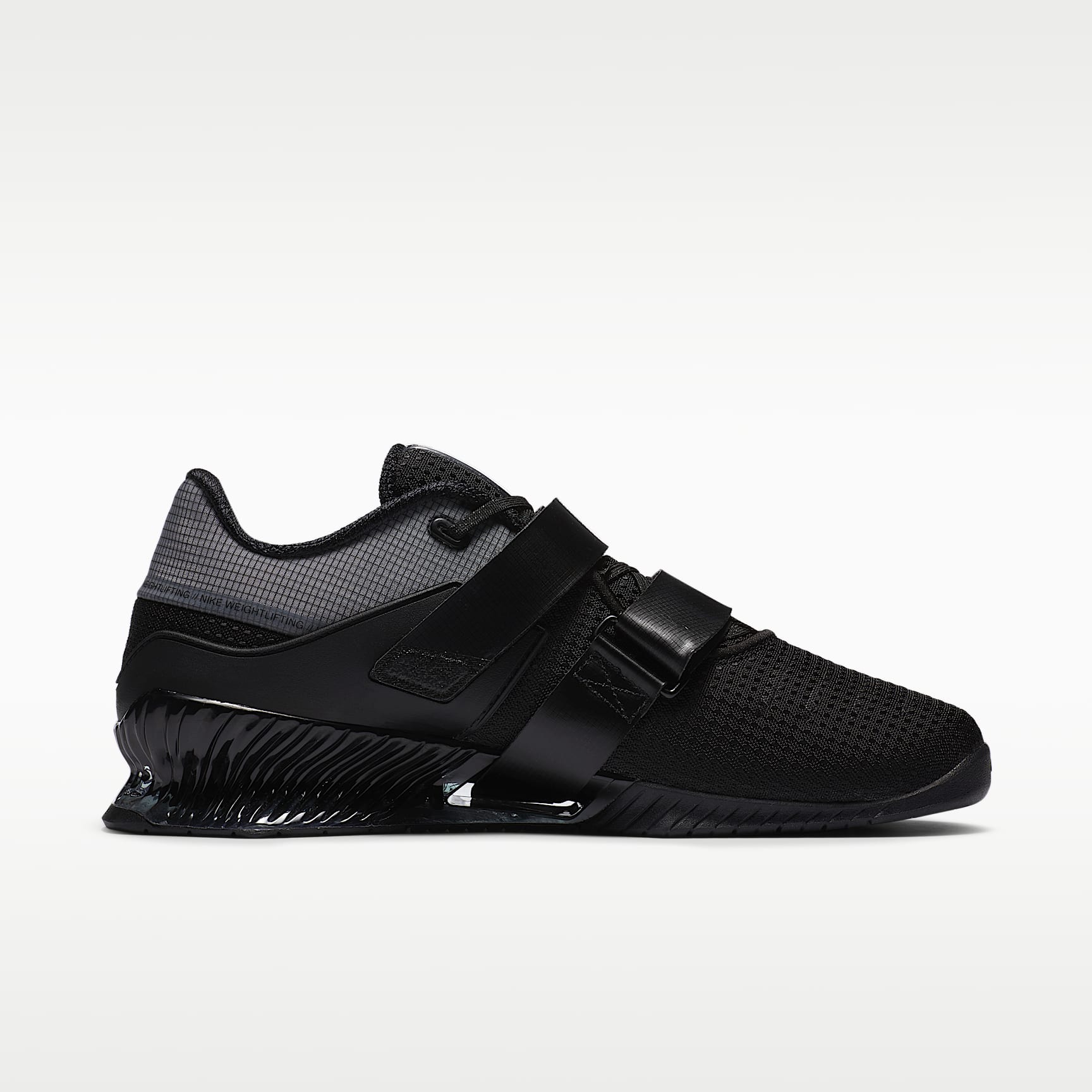 Nike Romaleos 4 Schuhe fürs Gewichtheben – Schwarz/Schwarz/Weiß