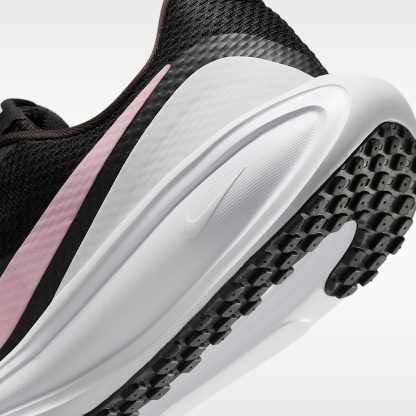 Nike Revolution 8 Straßenlaufschuh (Damen) – Schwarz/Weiß/Anthracite/Pink Foam