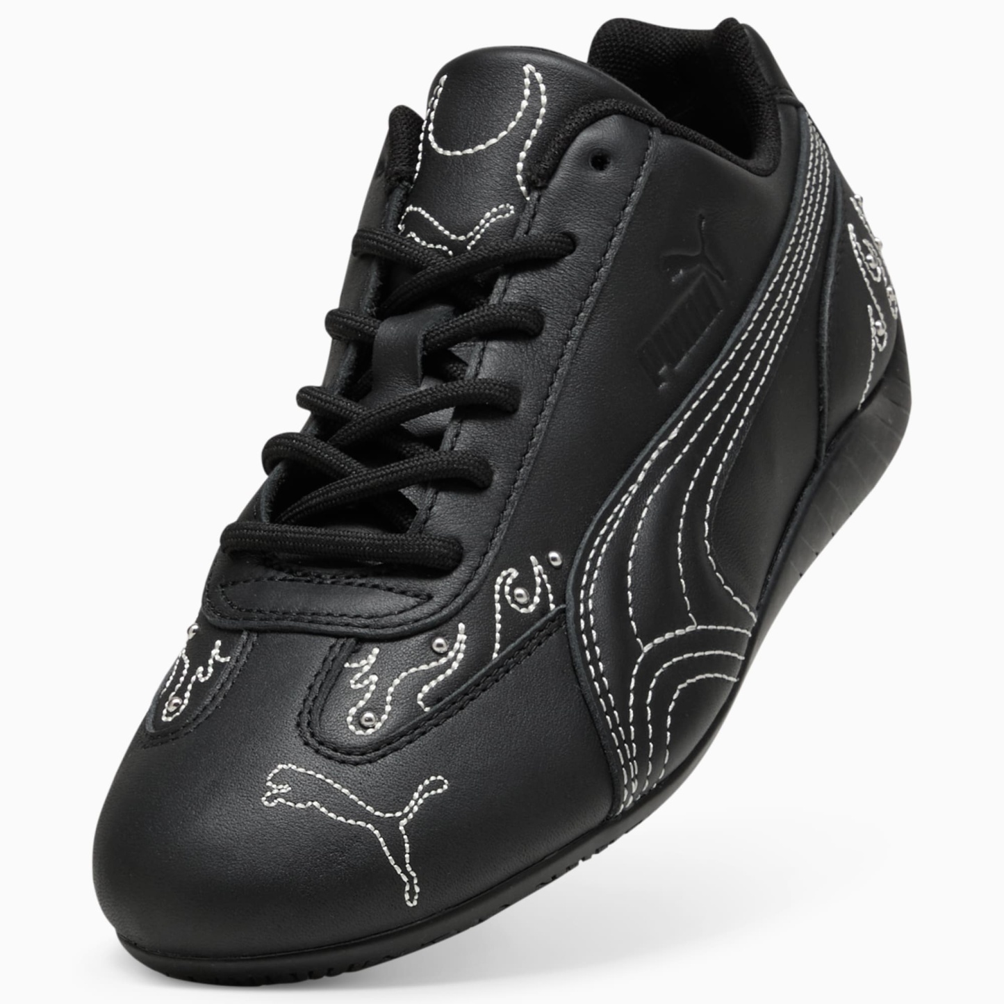 Speedcat Verzierte Sneakers Unisex - PUMA Black-Frosted Ivory