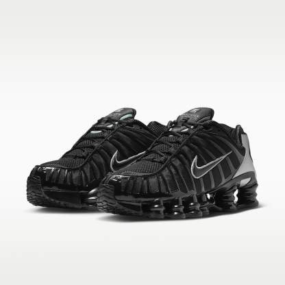 Nike Shox TL Schuh (Damen) – Schwarz/Metallic Silver
