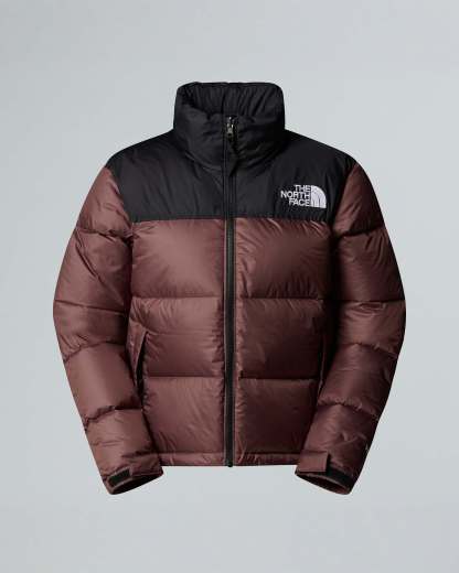1996 Retro Nuptse Jacke für Damen – Tawny Quartz-TNF Black