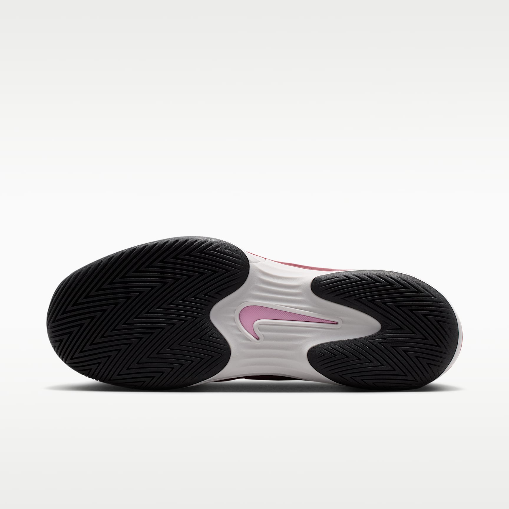 Nike Vapor 12 Tennisschuh für Hartplätze (Damen) – Pink Smoke/Vast Grey/Schwarz/Weiß