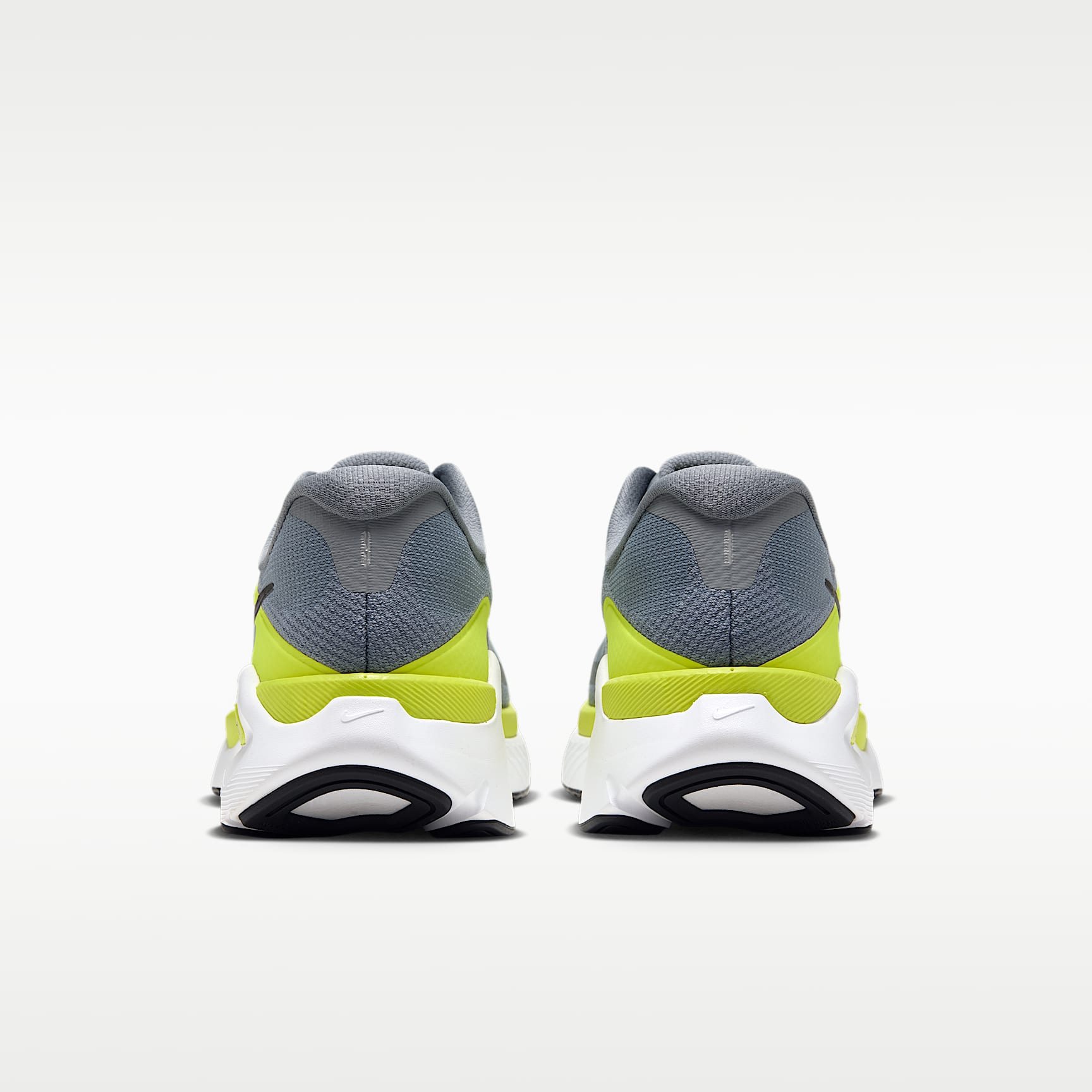 Nike Structure Plus Straßenlaufschuh (Herren) – Cool Grey/Lemon Venom/Weiß/Schwarz