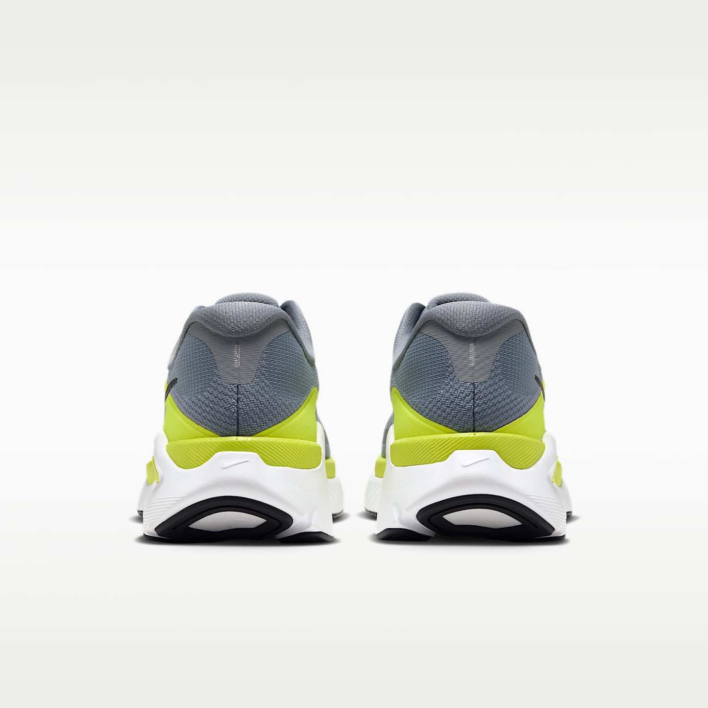 Nike Structure Plus Straßenlaufschuh (Herren) – Cool Grey/Lemon Venom/Weiß/Schwarz