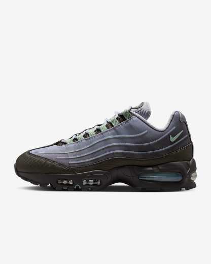 Nike Air Max 95 Big Bubble Tech Schuh (Herren) – Medium Ash/Wolf Grey/Metallic Silver/Steam
