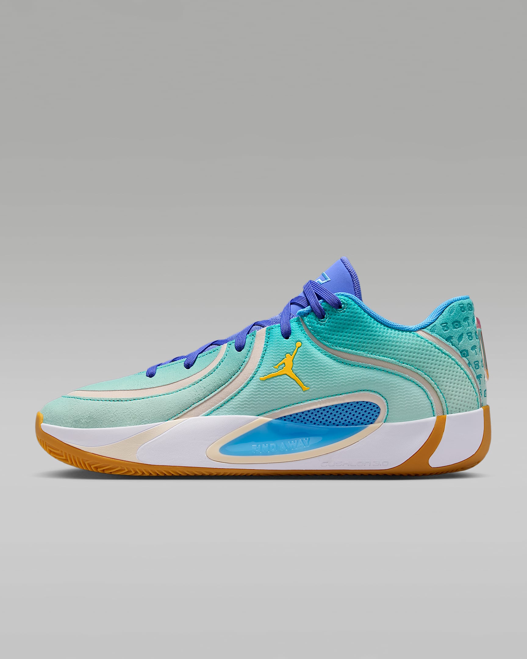 Tatum 4 SE Basketballschuhe – Dusty Cactus/Chalk/Sapphire/Mint Foam