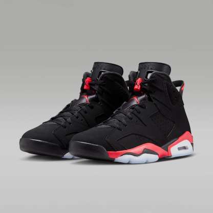 Air Jordan 6 Retro Herrenschuh – Schwarz/Light Crimson