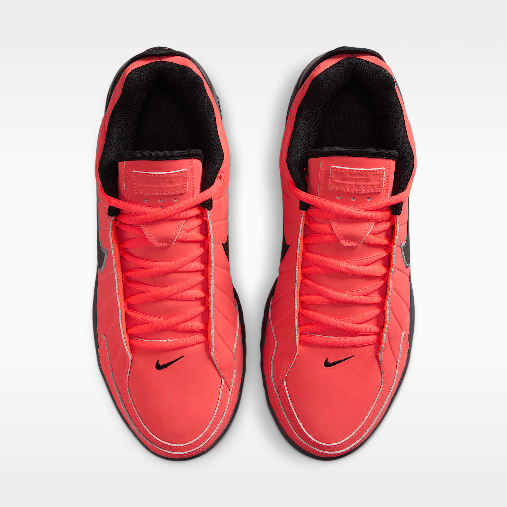 LeBron Witness 9 Basketballschuh – Bright Crimson/Smoke Grey/Schwarz
