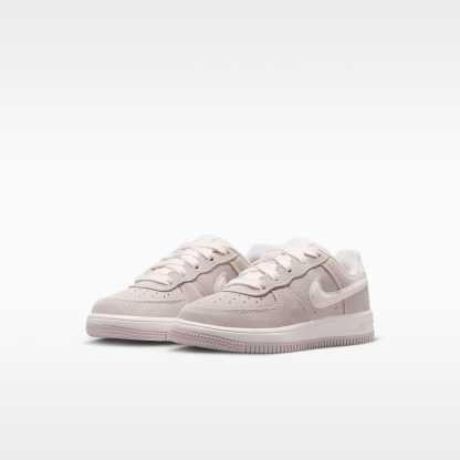 Nike Force 1 Low Schuh (jüngere Kinder) – Vast Grey/Sail